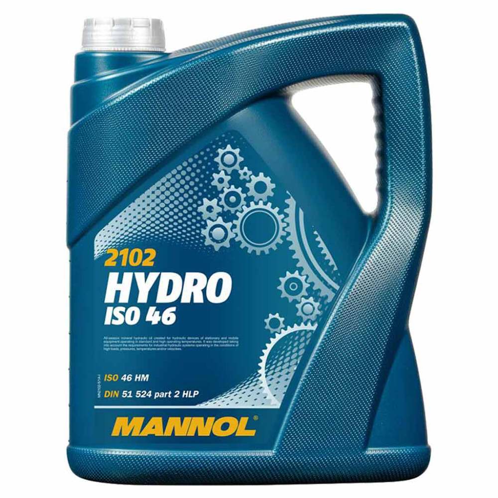 Mannol 2102 5 Hydro ISO 46 ISO HM DIN HLP Hidraulikaolaj