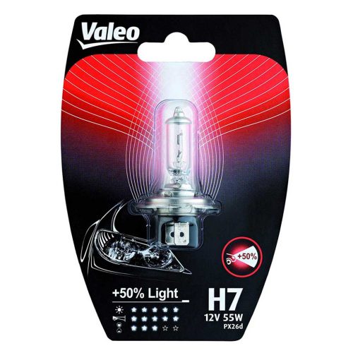 Valeo 032518 12V 55W H7 PX26d +50% Light fényszóróizzó