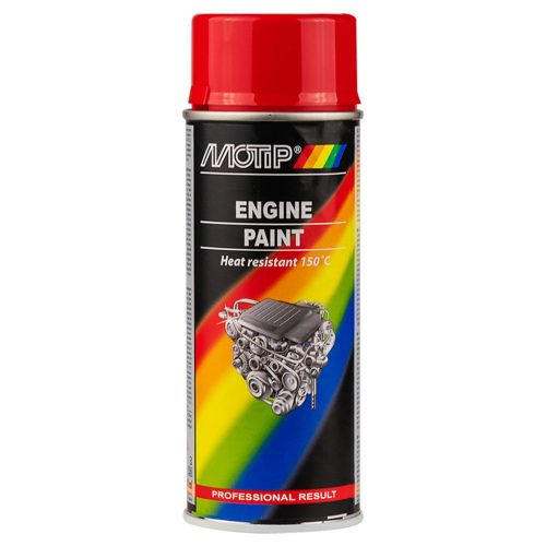 Motip 04091 motorblokk-festék spray, piros, 400ml