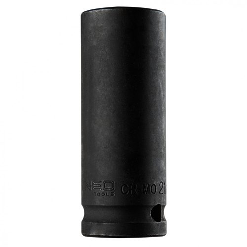 Hosszú Gépi dugókulcs 1/2", 21mm, Cr-Mo