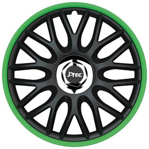 J-Tec 14" Orden Green R Dísztárcsa garnitúra