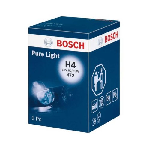 Bosch 1 987 302 041 12V 60/55W H4 P43t-38 Pure Light fényszóróizzó