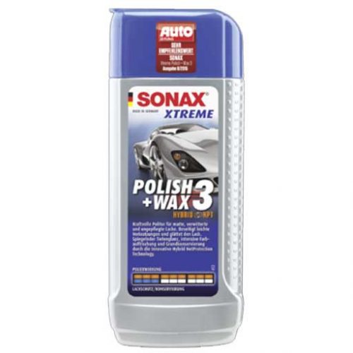 SONAX 202100 Xtreme Polish + Wax Phase 3 polírozó és viasz, 250ml