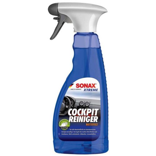 SONAX 283241 Cockpit Reiniger Matteffect, műszerfaltisztító és -ápoló spray, matt, 500 ml