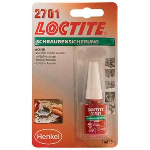 Loctite Csavarrögzítő nagy szilárdságú 2701, 5ml