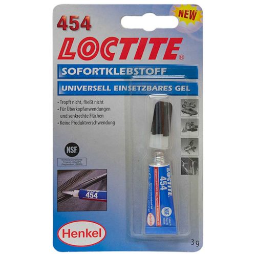 Loctite Pillanatragasztó 454, 3g