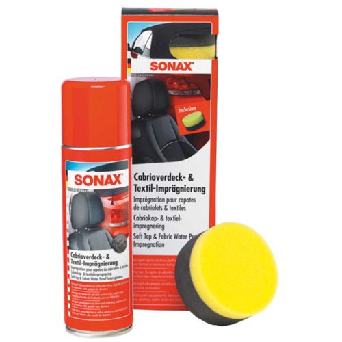 SONAX 310200 Cabrioverdeck- & Textil-Imprägnierung, kabrió tető és textilimpregnáló, 300ml