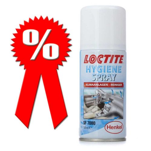 Loctite 40387 (39078, SF 7080) klímatisztító, fertőtlenítő spray, Hygiene spray, 150ml - KÉSZLETKISÖPRÉS!