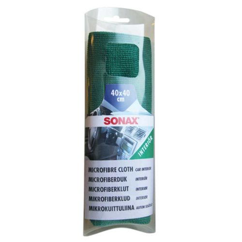 SONAX 416500 MicrofaserTuch Plus, mikroszálas törlőkendő (belső), 1 db