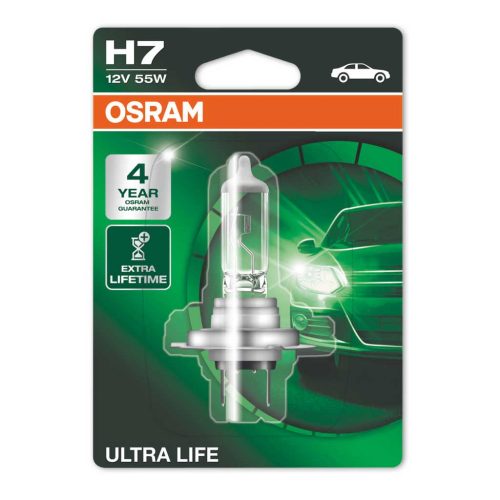 Osram 64210ULT-01B 12V 55W H7 PX26d UItra Life fényszóróizzó