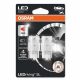 Osram 7506DRP-02B 12V 21W W21W W3x16d LEDriving piros ledes izzó, 2db