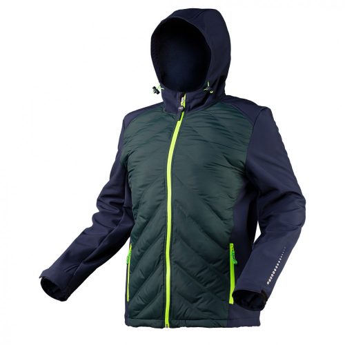 Softshell munkadzseki, steppelt betéttel, PREMIUM, L