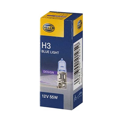 Hella 8GH 002 090-371 12V 55W H3 PK22s Blue Light fényszóróizzó