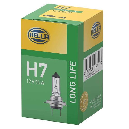 Hella 8GH 007 157-201 12V 55W H7 PX26 Long Life fényszóróizzó