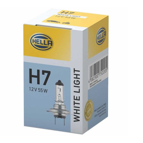 Hella 8GJ 223 498-121 12V 55W H7 PX26 White Light fényszóróizzó