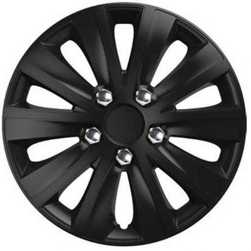 Versaco 14" Rapide Nuts Chrome Black Dísztárcsa garnitúra