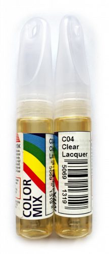 COLOR MIX autós javítófesték Színtelen Fedőlakk 12,5ml ecsetes karceltávolító, modellezéshez is