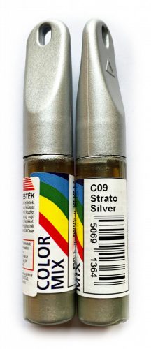 COLOR MIX autós javítófesték Sztratoszféra-ezüst (Strato Silver) 12,5ml ecsetes karceltávolító, modellezéshez is