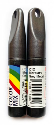 COLOR MIX autós javítófesték Higanyszürke metál (Mercury Grey Metal) 12,5ml ecsetes karceltávolító, modellezéshez is