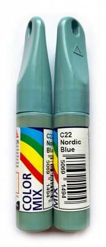 COLOR MIX autós javítófesték Északi kék (Nordic Blue) 12,5ml ecsetes karceltávolító, modellezéshez is