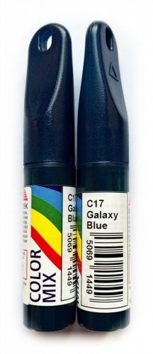 COLOR MIX autós javítófesték Galaxiskék (Galaxy Blue) 12,5ml ecsetes karceltávolító, modellezéshez is