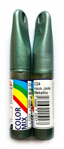 COLOR MIX autós javítófesték Jádezöld metál (Aqua Jade Metallic) 12,5ml ecsetes karceltávolító, modellezéshez is