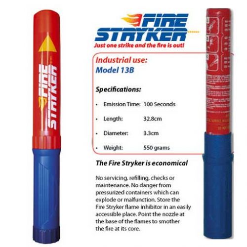 Fire Stryker szennyeződésmentes tűzoltókészülék, 100 mp.