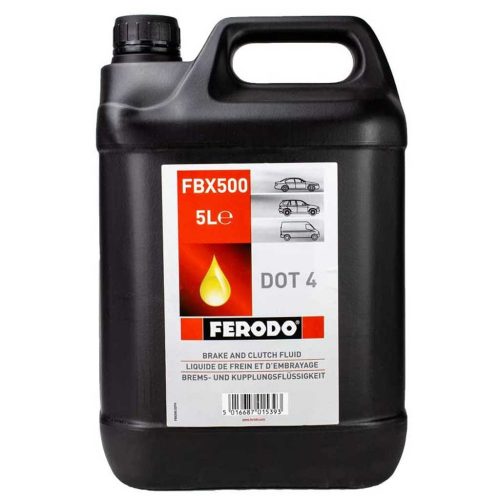 Ferodo FBX500 fékfolyadék, fékolaj, DOT4 5lit