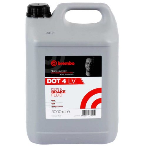 Brembo ESP L04250 Premium Brake Fluid DOT4 LV fékfolyadék, fékolaj 5lit