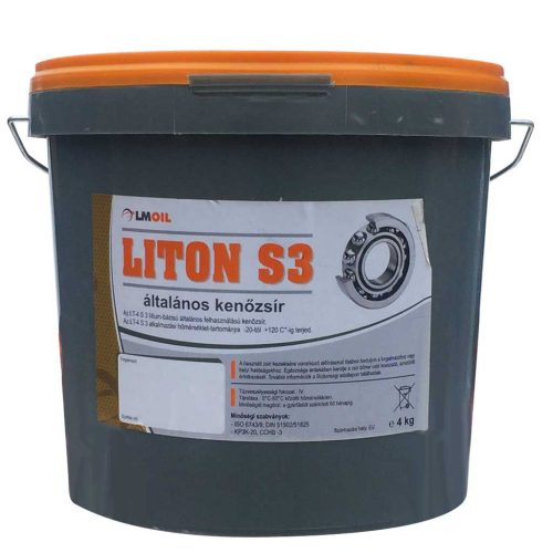 Lítiumos Zsír, LITON S3 4kg