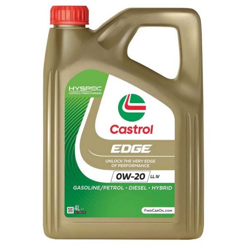 Castrol Edge Titanium LL IV 0W-20 motorolaj, 4lit.