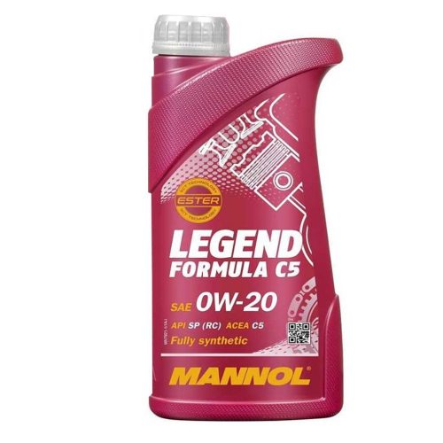 Mannol 7921-1 - Legend Formula C5 0W-20 motorolaj, 1lit.