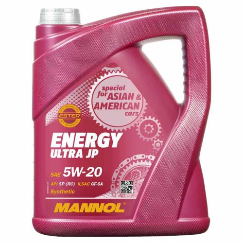 Mannol 7906-5 Energy Ultra JP 5W-20 motorolaj 5lit.