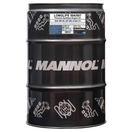 Mannol 7715-60 O.E.M. VW-Audi-Skoda 5W-30, 60lit