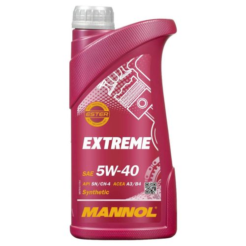 Mannol 7915-1 Extreme 5W-40 motorolaj 1lit.