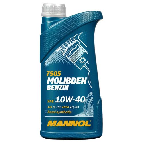 Mannol 7505-1 Molibden Benzin 10W-40 motorolaj 1lit.