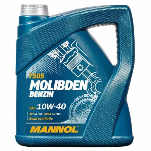 Mannol 7505-5 Molibden 10W-40 motorolaj 5lit.