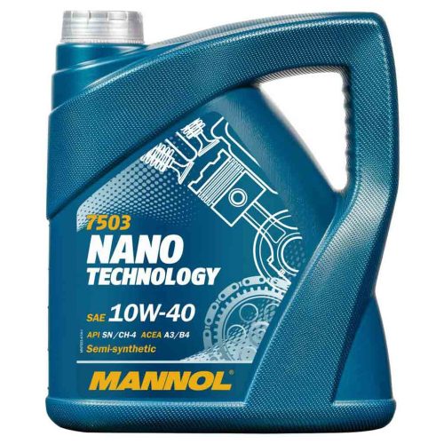 Mannol 7503-4 NANO Technology 10W-40 motorolaj 4lit.