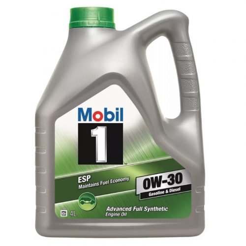 Mobil ESP Fuel Economy 0W-30 motorolaj, 4lit