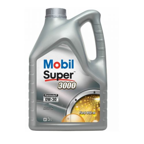 Mobil Super 3000 Formula F 0W-30 motorolaj, 5lit