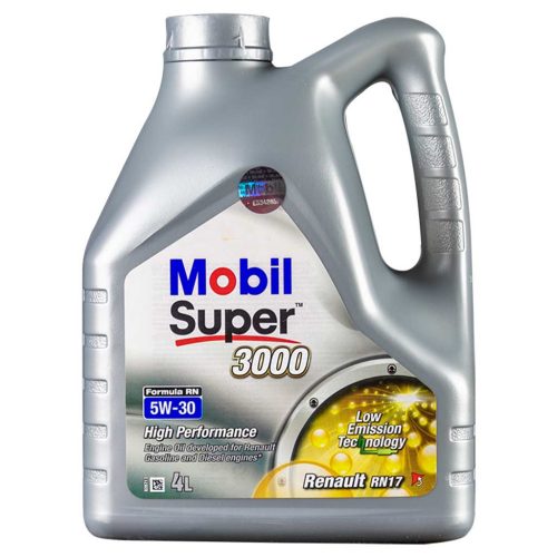 Mobil Super 3000 Formula RN 5W-30 motorolaj, 4lit