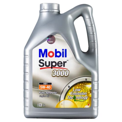 Mobil Super 3000 XE1 5W-40 motorolaj, 5lit