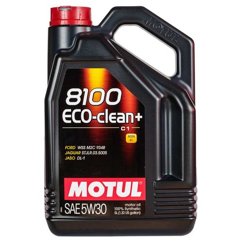 Motul 8100 Eco-clean+ 5W-30 motorolaj, 5lit. 101584