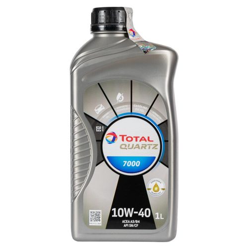 Total Quartz 7000 10W-40 motorolaj, 1lit