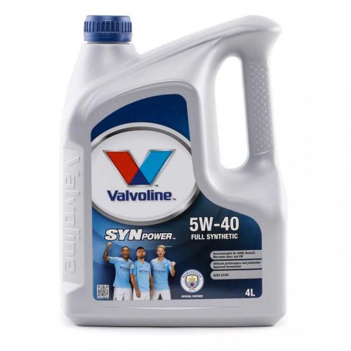 Valvoline 872381 Synpower 5W-40 motorolaj, 4lit