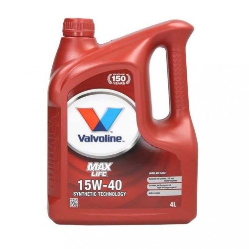 Valvoline 872362 Maxlife 15W-40 motorolaj, 4lit