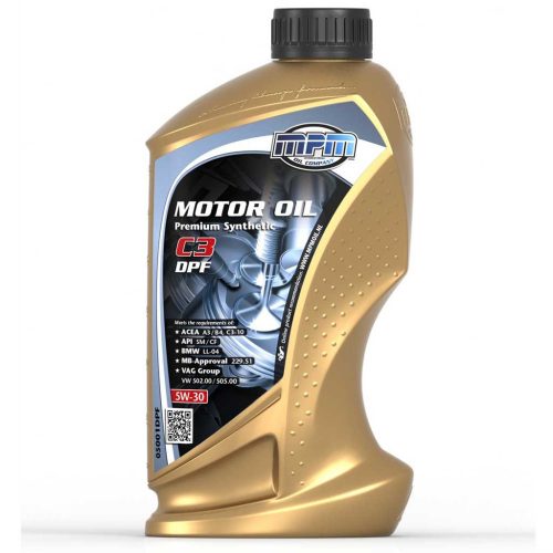 MPM 05001DPF Premium Synthetic C3 DPF motorolaj, 5W-30, 1liter