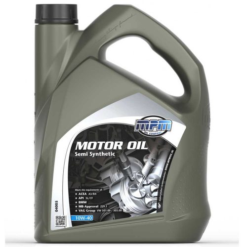 MPM 04005 Semi Synthetic motorolaj, 10W-40, 5liter