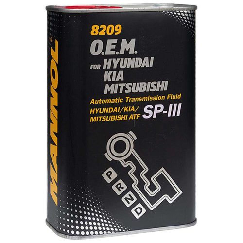 Mannol 8209-1ME O.E.M. for Kia/Hyundai/Mitsubishi SP-III Aut. Special aut.olaj 1lit fémdobozos