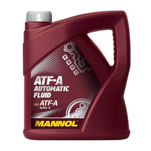 Mannol 8204-4 - ATF-A Automatic Fluid automataváltó-olaj, piros 4lit.